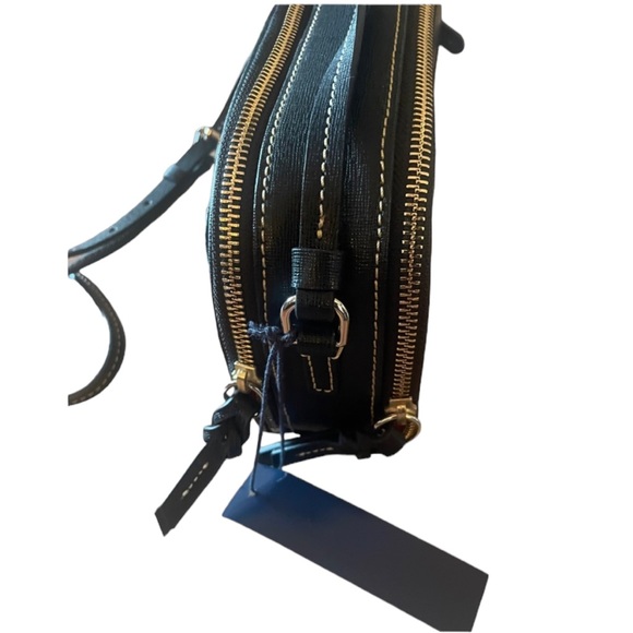 NWT DOONEY & BOURKE SAWYER SAFFIANO BLACK CROSSBODY BAG - Picture 8 of 10